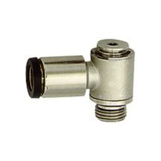 Riegler L-Steckverschraubung »click-clock«, drehbar, G 1/8 a., Schl.-Ã˜ 5