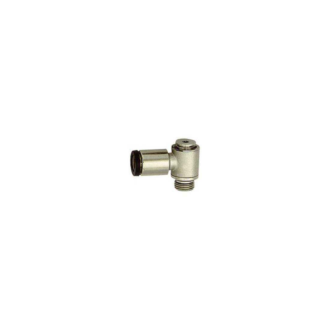 Riegler L-Steckverschraubung »click-clock«, drehbar, G 1/8 a., Schl.-Ø 5