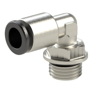 Riegler L-Steckverschraubung  »click-clock «, drehbar, M5 außen, Ã˜ 5 mm