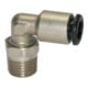 Riegler L-Steckverschraubung »click-clock«, drehbar, R 1/4 außen, Ø 4 mm
