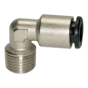 Riegler L-Steckverschraubung »click-clock«, R 1/8 a., Schlauch-Außen-Ã˜ 8