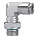 Riegler L-Steckverschraubung, drehbar, G 1/8 a., Schlauch-Ã˜ 6, ES 1.4404
