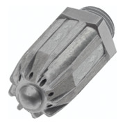 Riegler Lärmarme Runddüse, G 1/4 AG, Zink-Druckguss, Düsen-Außen-Ã¸ 17 mm