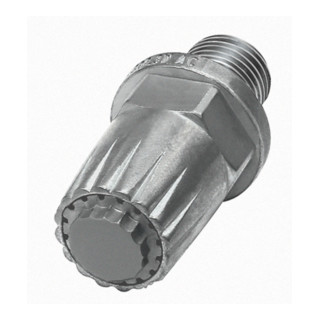 Riegler Lärmarme Runddüse, M12x1,25, Zink-Druckguss, Düsen-Außen-Ã¸ 19 mm