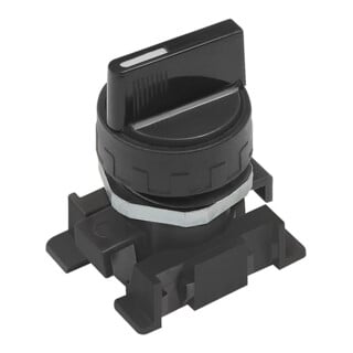 Riegler Levier court rotatif, noir, 2 positions, bistable