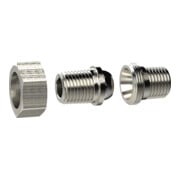 Riegler Lösb. Doppelgew.nippel kon. dicht. R 1 1/2 a. R 1 1/2 a. MS vern.-1