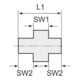 Riegler Lösb. Doppelgewindenippel, flach dichtend, G 2 i., ES 1.4408