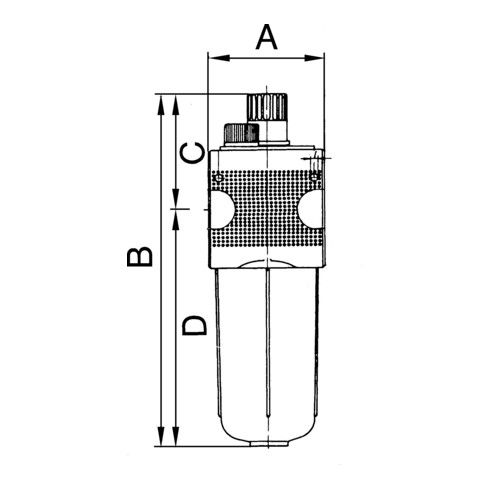 RIEGLER Lubrificateur multi-fix avec bol en polycarbonate BG 5 G 1