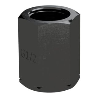 Riegler Manchon de serrage, G 1/2, selon DIN 16283, hexagonal, acier brunissé