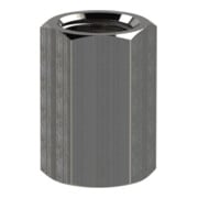 Riegler Manchon, hexagonal extérieur, G 3/8, SW 22, acier inoxydable 1.4571-1