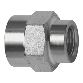 Riegler Manchon, hexagonal extérieur, réducteur, G 1/8, M5, ES 1.4571