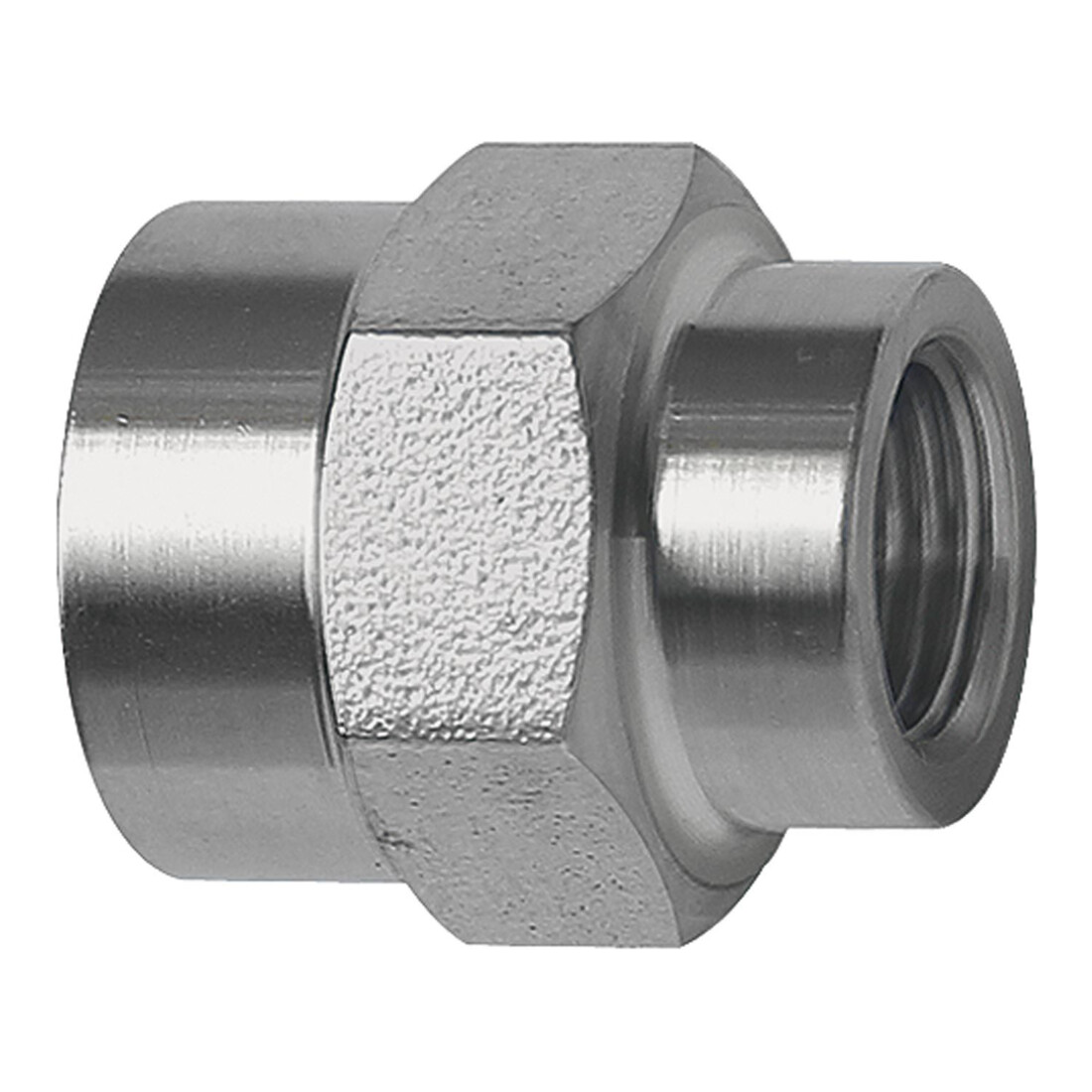 Riegler Manchon, hexagonal extérieur, réducteur, G 3/8, G 1/4, ES 1.4571