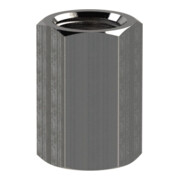 Riegler Manchon, hexagone extérieur, G 1, SW 41, acier inoxydable 1.4571-1
