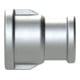 Riegler Manchons 240, FI/FI, Rp 1 1/4, Rp 1/2, fonte malléable noire galvanisée
