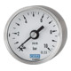 Riegler Manometer Ã˜ 40 mm, G 1/8 rückseitig, Messbereich 0 - 10 bar, V4A-1