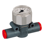 Riegler Manometer »lineonline«, Schlauch - Schlauch, für Schlauch-Ã˜ 8