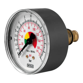 Riegler Manomètre diamètre 63 mm, non étalonné, G 1/4, raccord arrière