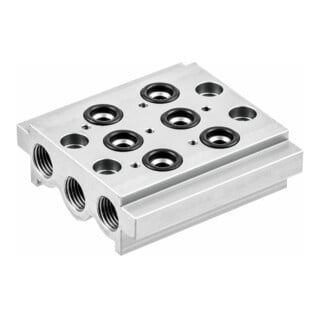 Riegler Mehrfach-Grundplatte 2-fach »BASIC«, G 1/4