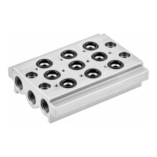 Riegler Mehrfach-Grundplatte 3-fach »BASIC«, G 1/8
