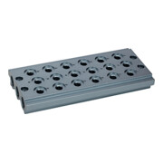 Riegler Mehrfach-Grundplatte für Wegeventile, 6 Ventilpositionen, G 1/8-1