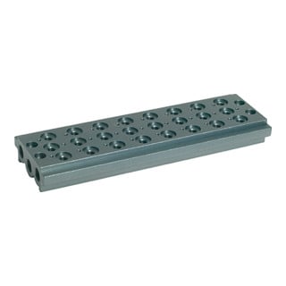 Riegler Mehrfach-Grundplatte für Wegeventile, 8 Ventilpositionen, G 1/4