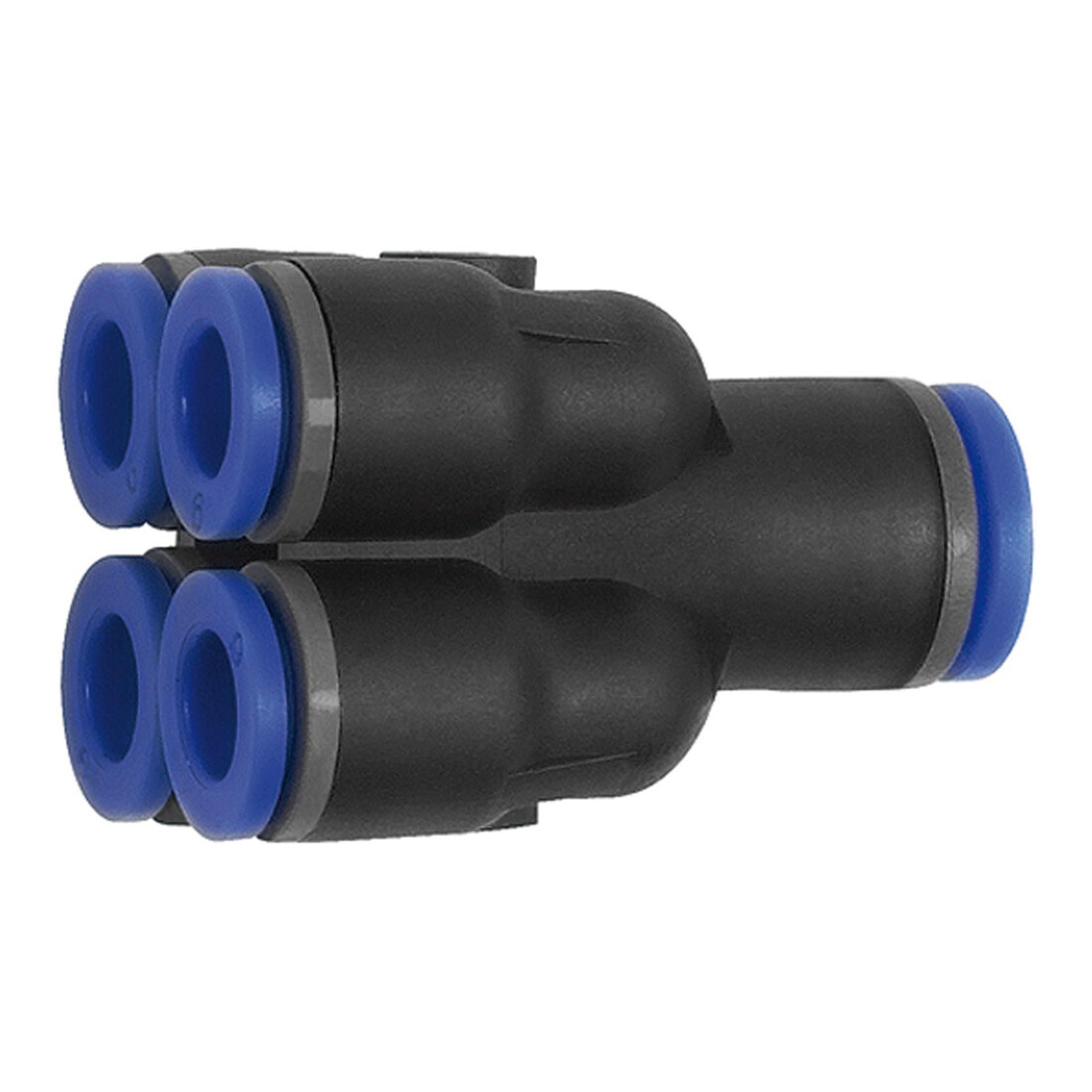 Riegler Mehrfachverteiler, Steckanschluss »Blaue Serie«, Schlauch-Ø 8/4x6