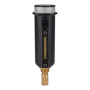 Riegler Metallbehälter mit Sichtrohr, inkl. O-Ring, mit autom. Ablass BG1