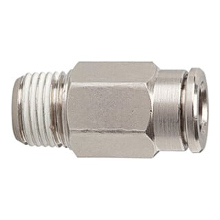 Riegler Metallica Raccord droit à sertir, R 1/4", Ø tuyau 10