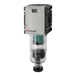 Riegler Microfiltre »FUTURA-mini« avec réservoir PC, BG 0, G 1/4, HA