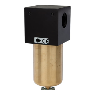 Riegler Microfiltre pour hautes pressions jusqu'à 60 bar, robinet de vidange, G 1