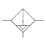 Riegler Mikrofilter mit Differenzdruckmanometer, 0,01 µm, G 1-3