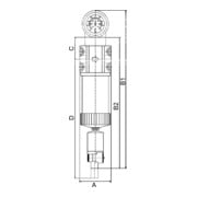 Riegler Mikrofilter mit Differenzdruckmanometer, 0,01 µm, G 1-4