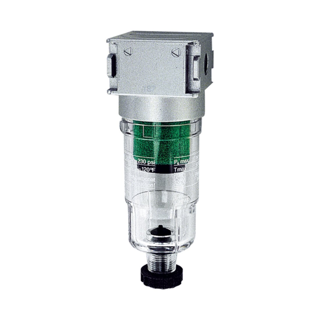 Riegler Mikrofilter »multifix-mini« mit PC-Behälter, 0,01 µm, BG 0, G 1/8