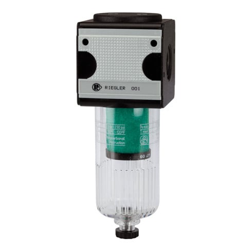 RIEGLER Mikrofilter »multifix«, mit PC-Behälter, 0,01 µm