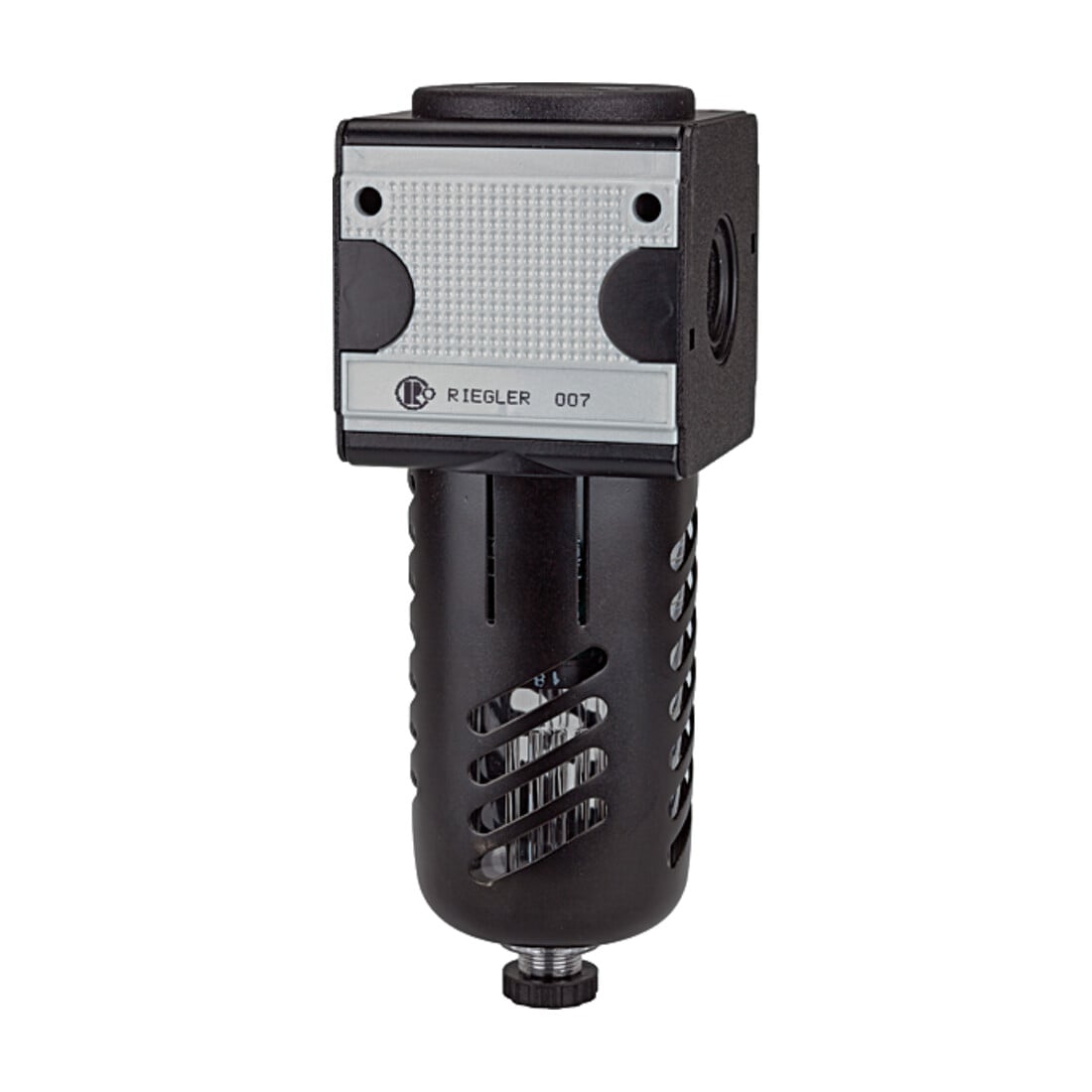Riegler Mikrofilter »multifix«, mit PC-Behälter, Schutzkorb, BG 3, G 1/2