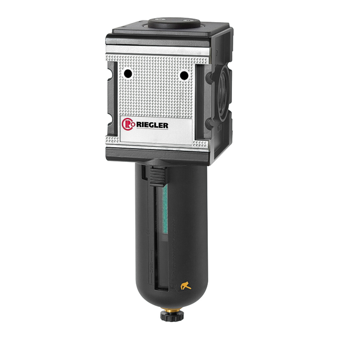 Riegler Mikrofilter »multifix«, mit PC-Behälter, Schutzkorb, BG 4, G 1