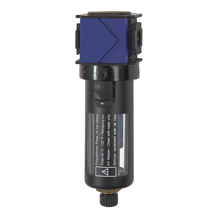 Riegler Mikrofilter »variobloc«, mit PC-Behälter, Schutzkorb, BG 2, G 3/4