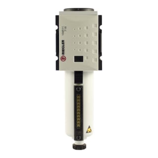 Riegler Mikrofiltre »FUTURA«, récipient métal, tube de visualisation, BG 1, G 3/8, HA