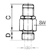 Riegler Mini-Abblasventil, Messing, G 1/8, Ansprechdruck 0,5 - 1,0 bar-3