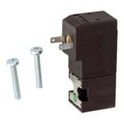 Riegler Mini électrovanne 3/2, commande directe NO, 24 VCC, pour prise appareil-1
