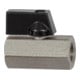 Riegler Mini-Kugelhahn »valve line«, MS vern., Drehgriff, G 1/2 IG-1