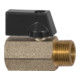Riegler Mini-Kugelhahn »valve line«, MS vern., Drehgriff, G 1/2 IG/AG