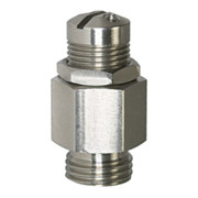 Riegler Mini-soupape de purge, acier inoxydable, G 1/8, pression de déclenchement 1,0 - 4,0 bar-1