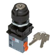Riegler Minivanne 3/2, manuelle, interrupteur à tirette, NF, bistable, M5 latéral-1