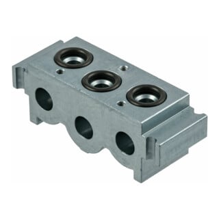 Riegler Modulare Grundplatte für Ventile G 1/8, Grundplattensystem
