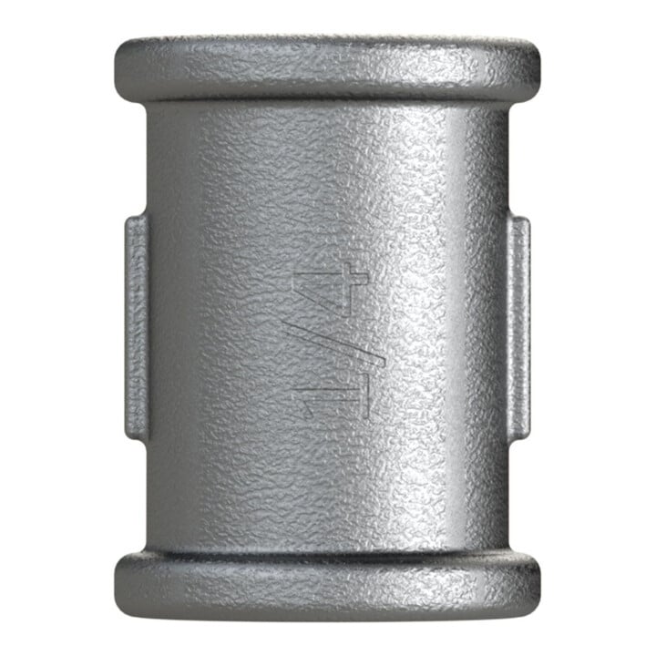 Riegler Muffe 270, Rp 2 i., Rp 2 i., Temperguss schwarz