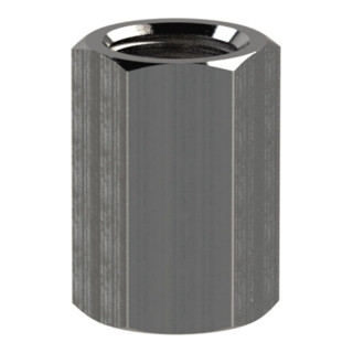 Riegler Muffe, Außensechskant, G 1/8, SW 14, Edelstahl 1.4571