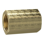RIEGLER Muffe mit Außensechskant Messing-3