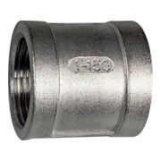 Riegler Muffe, rund, G 1 1/2, Edelstahl 1.4408-1