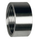 Riegler Muffe, rund, kurze Ausführung, G 1/4, Edelstahl 1.4408-1